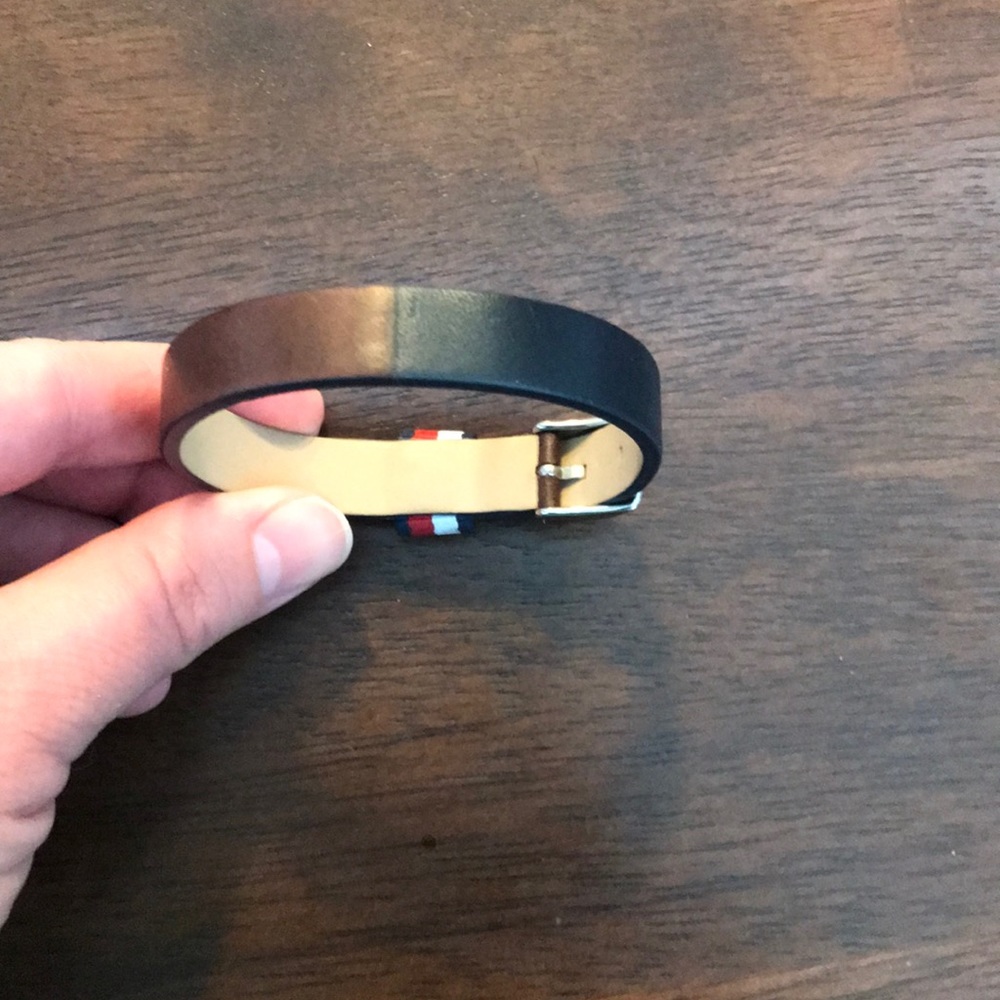 Like new!! Leather band bracelet